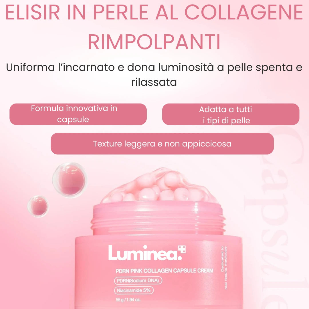 Luminea™ Elisir in Perle al Collagene Rimpolpanti