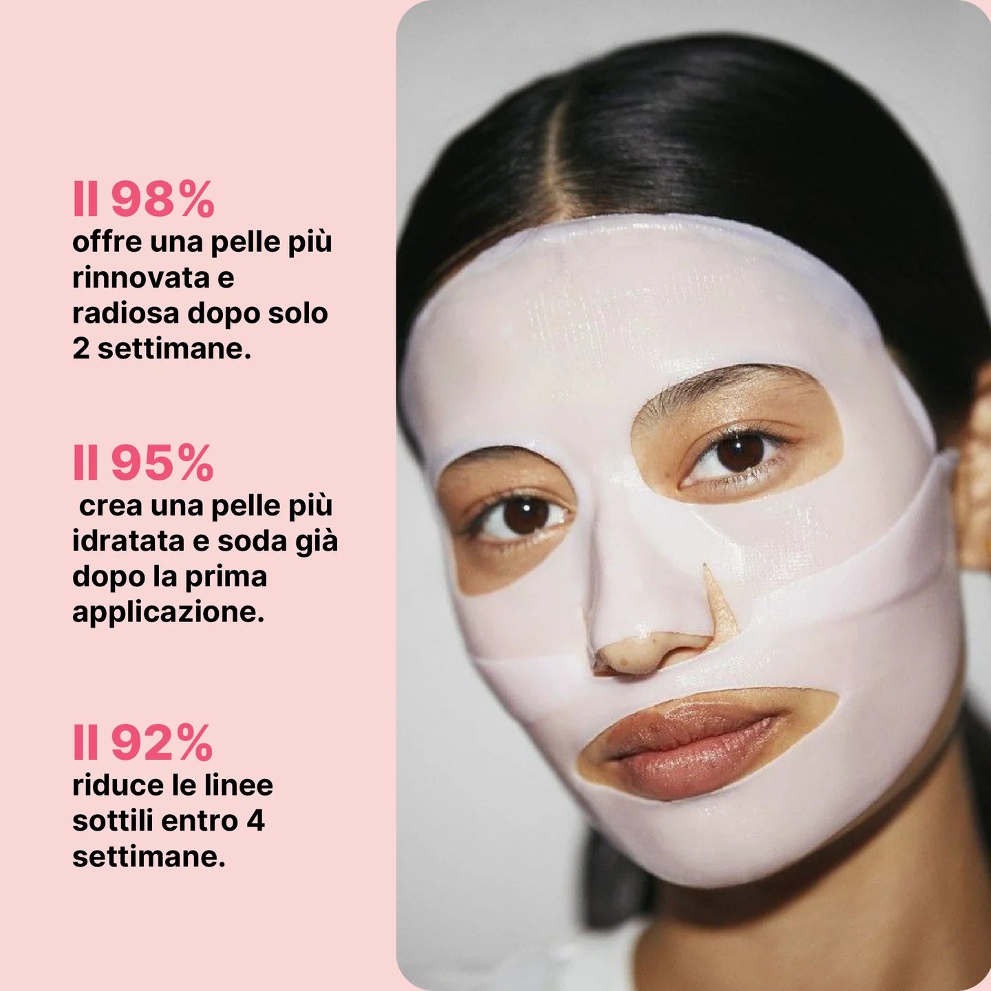 Maschere Coreane Luminea™ Viso Collagene